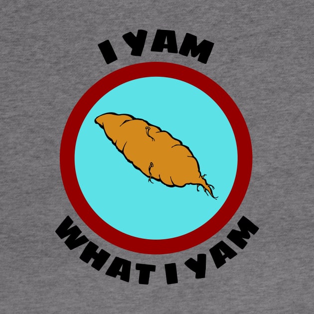 I Yam What I Yam - Yam Pun by Allthingspunny